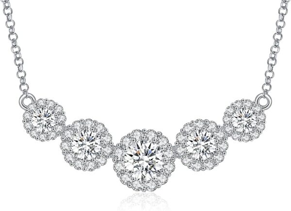 smile pendant necklace for women